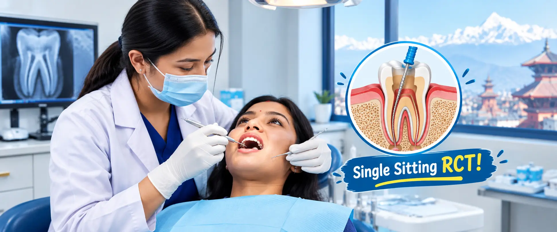 Single Sitting Root Canal Treatment in Nepal: What You Need to Know
